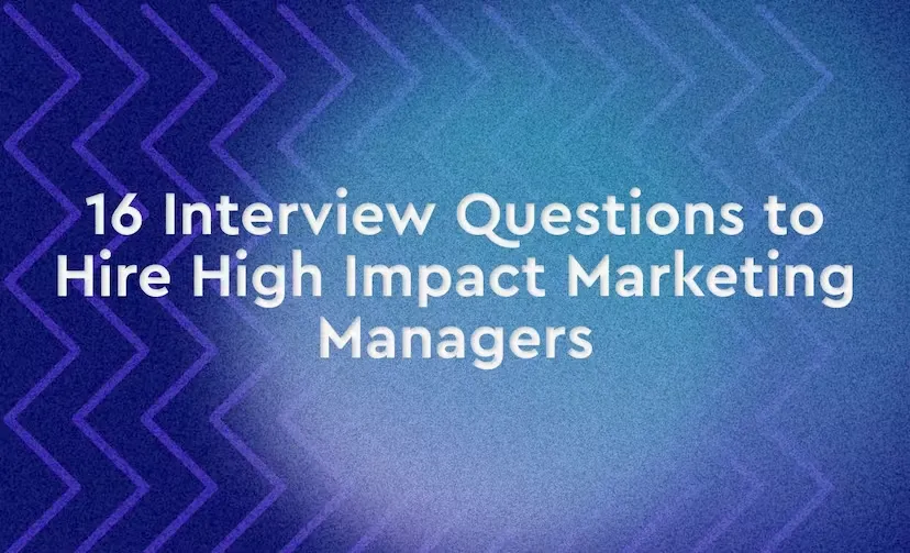 Excellent marketing requires an all-star team. And to assemble your team, you need to ask the right questions.